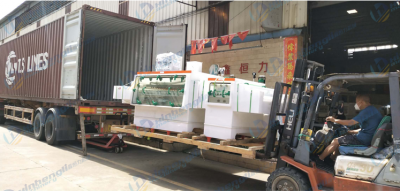 印度客户定制金属蚀刻机装柜出货！